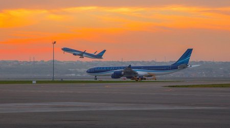 AZAL's Baku-Istanbul plane departs for Istanbul