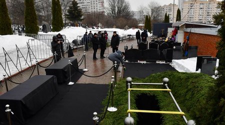 Russia's Navalny laid to rest at Borisovskoye cemetery in Moscow