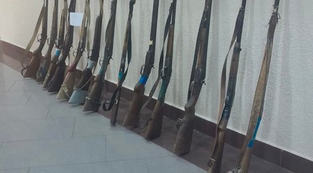 В Исмаиллы и Габале у граждан изъяты 16 ружей