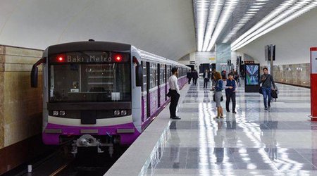 Bakı metrosunda sərnişindaşıma artıb