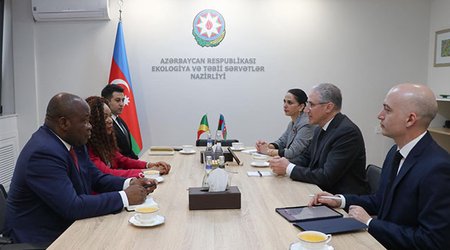 Muxtar Babayev Konqo Prezidentinin nümayəndəsi ilə görüşüb