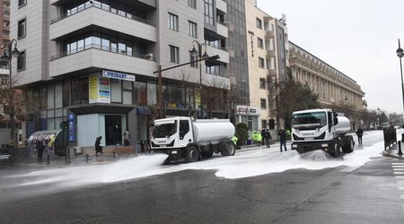 В Баку прошел общегородской субботник