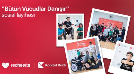 При поддержке Фонда Red Hearts успешно реализуется социальный проект «Bütün Vücudlar Danışır»