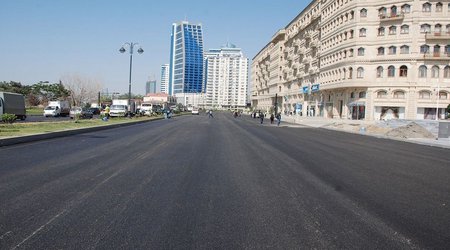 На проспекте 8 Ноября в Баку начнутся ремонтные работы