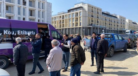 В город Физули прибыла очередная группа жителей