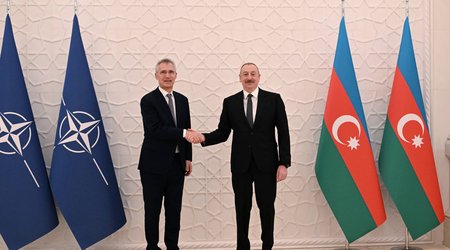 İlham Əliyevlə Yens Stoltenberq bəyanatla çıxış ediblər -Yenilənib