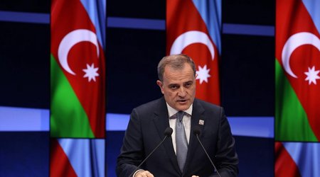 Ceyhun Bayramov Brüsseldəki sammitdə çıxış edib