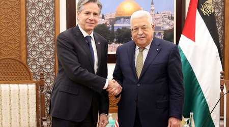 Mahmoud Abbas, Antony Blinken discuss humanitarian aid to Gaza