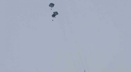 US airdrops new batch of humanitarian aid to Gaza