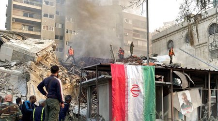 İranın Dəməşqdəki konsulluğu fəaliyyətini bərpa edib