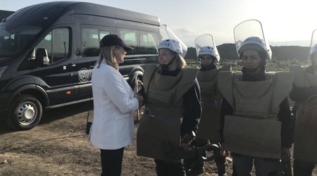 ЕС является самым большим сторонником Азербайджана по разминированию - Дельфин Пронк
