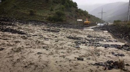 Gürcüstanda torpaq sürüşməsi baş verib