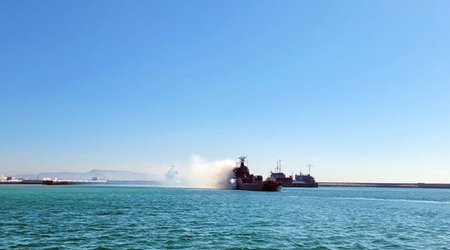 Учения ВМС и ВВС Азербайджана