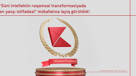Global Finance Names the Innovators 2024: Kapital Bank has been awarded the prestigious award