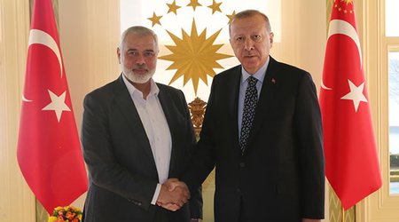 Ərdoğan HƏMAS sədrini qəbul edib