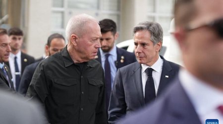 Blinken, Gallant mull ceasefire efforts in Gaza