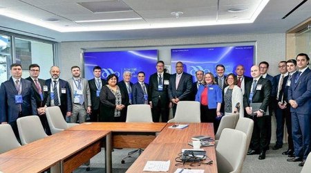 Azərbaycanın bankçılıq missiyası ABŞ-nin Maliyyə və Ticarət üzrə Bankirlər Assosiasiyası ilə görüşüb