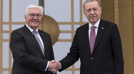 Erdogan meets with German President