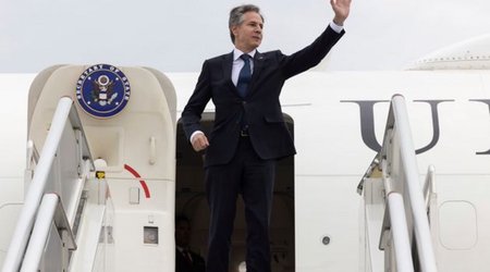 Blinken arrives in Saudi Arabia to discuss Israel normalisation, post-war Gaza