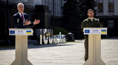 Jens Stoltenberg pays visit to Kyiv