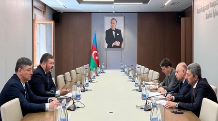 Ukrayna səfiri etimadnaməsinin surətini Azərbaycan XİN-ə təqdim edib