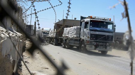 Israel says Kerem Shalom checkpoint open for humanitarian aid in Gaza