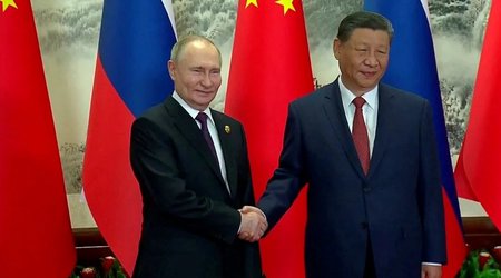 Russian, Chinese leaders meet in Beijing