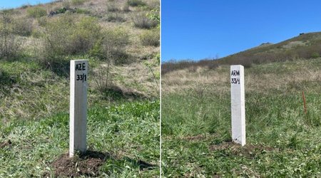 New pillars to be installed on Azerbaijan-Armenia border