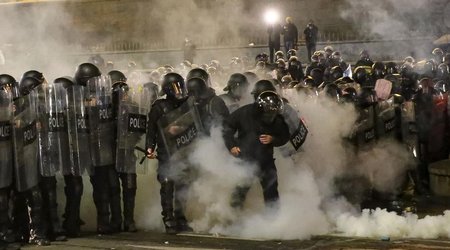 2 detained at rally in Tbilisi