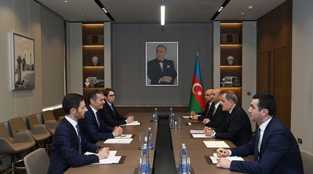 Ceyhun Bayramov İtaliyanın yeni səfiri ilə görüşüb
