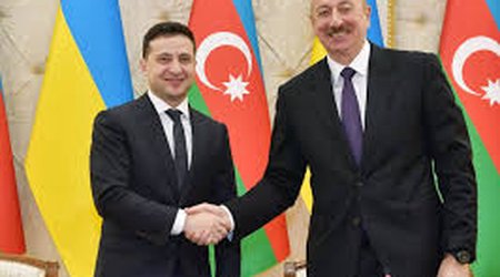 Zelenski İlham Əliyevə zəng edib