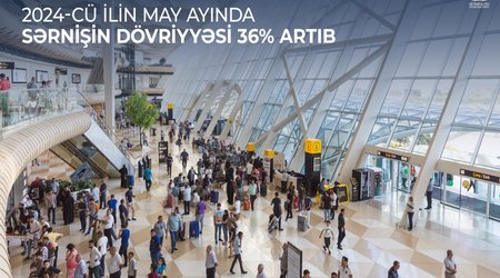 Mayda Heydər Əliyev Beynəlxalq Aeroportu ilə sərnişin daşıma 36% artıb