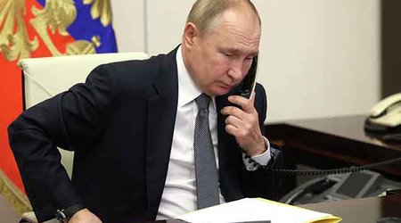 Putinlə Moxber arasında telefon danışığı olub
