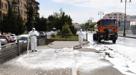 В Баку проведен очередной общегородской субботник