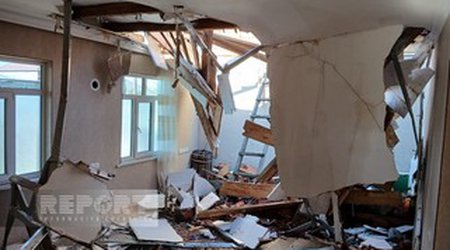 В Гахе молния ударила в жилой дом