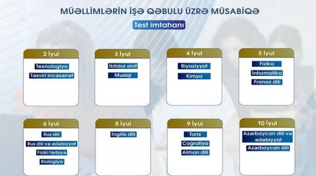 Объявлено время проведения тестовых экзаменов по приему учителей на работу