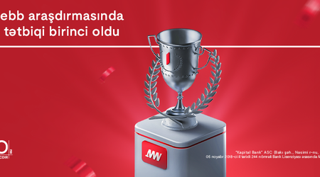 Kapital Bank “Markswebb”in Azərbaycanın 2024-cü il üzrə mobil bankçılıq sıralamasında 1-ci yerdədir