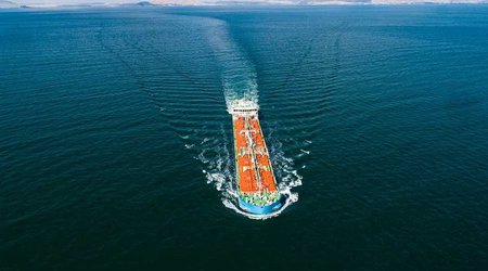 Первый рейс танкера "Зангилан" состоялся в туркменский порт Аладжа