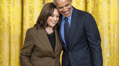 Mİşel və Barak Obama Harrisi dəstəkləyib
