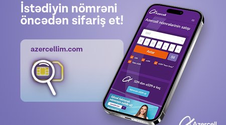 Azercell announces the launch of the "Number Ordering" service