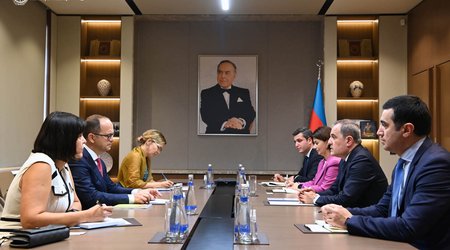 Bayramov ATƏT DTİHB Müşahidə Missiyasının rəhbərini qəbul edib