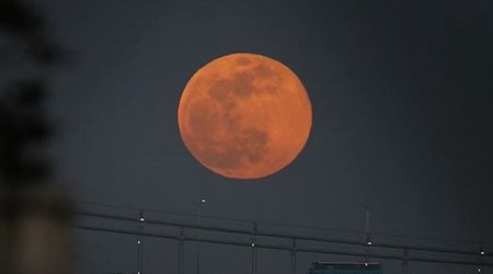 Названа дата первого суперлуния в 2024 году