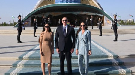 Начался визит президента Азербайджана в Узбекистан