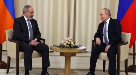 Putin Paşinyanla görüşmək barəsidə razılığa gəlib
