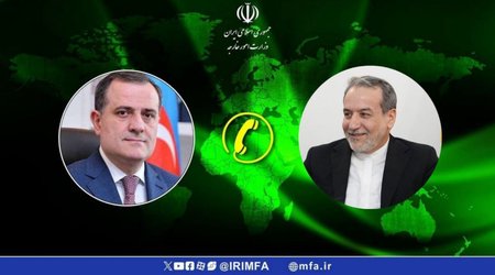 Bayramov iranlı həmkarı ilə danışıb