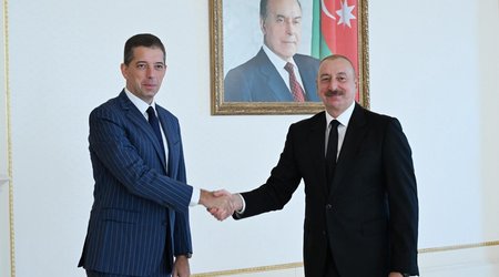 İlham Əliyev Serbiyanın xarici işlər nazirini qəbul edib