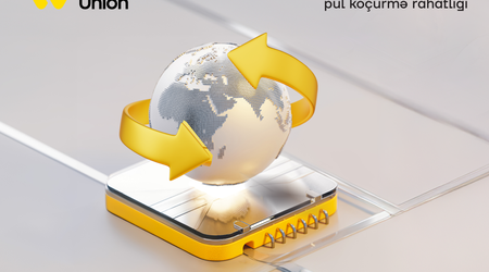 Western Union beynəlxalq pul köçürmələri indi Yelo Bank-da