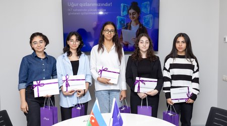 Azercell congratulated top female IT students