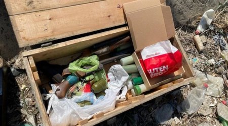 В поселке Сарай обнаружены боеприпасы