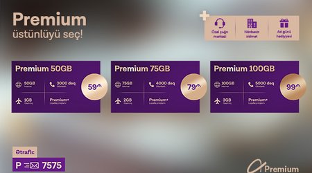 Azercell presents updated Premium tariff packs